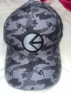 ETHIKA Grey Camouflage Perforated Cap SnapBack NWT